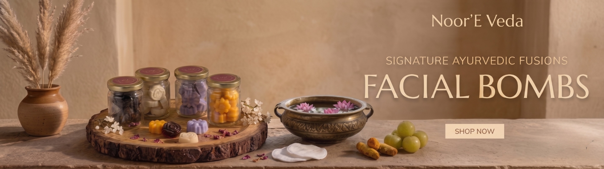 Noor E Veda Facial Bombs Banner